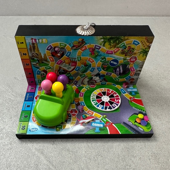 Hasbro Other - Christmas Ornament Hasbro The Game Of Life Game Board 2024 NEW